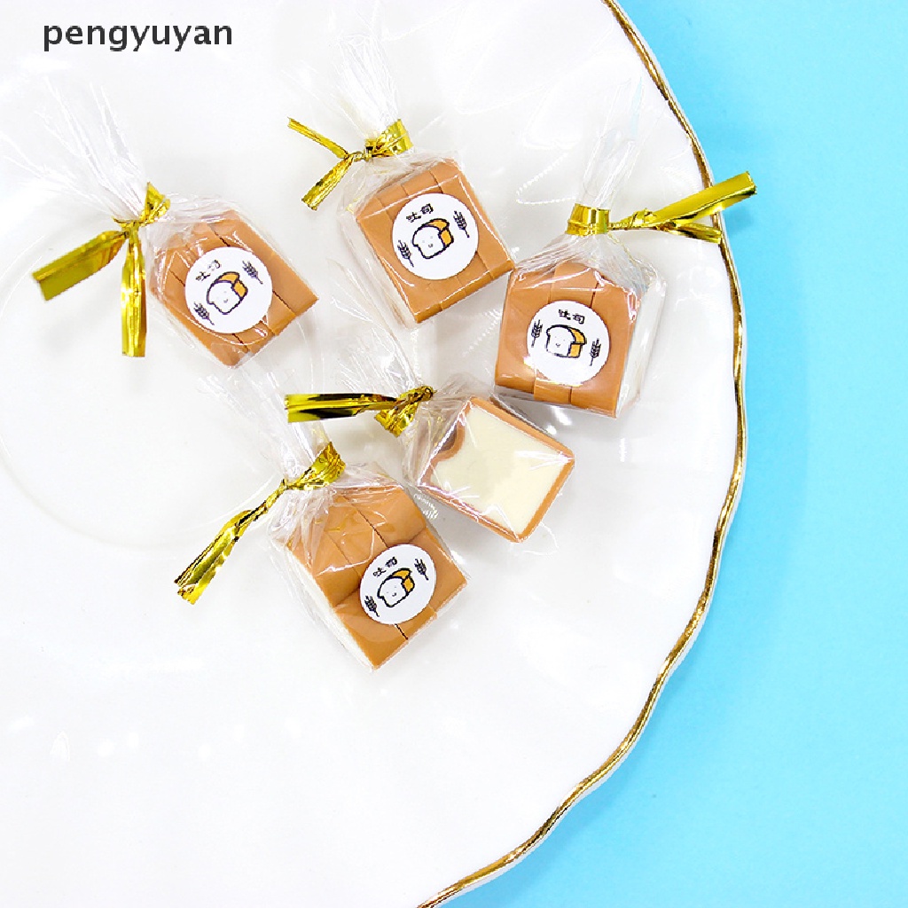 Bộ 3 Bánh Mì Đồ Chơi Mini Dùng Trang Trí Nhà Búp Bê