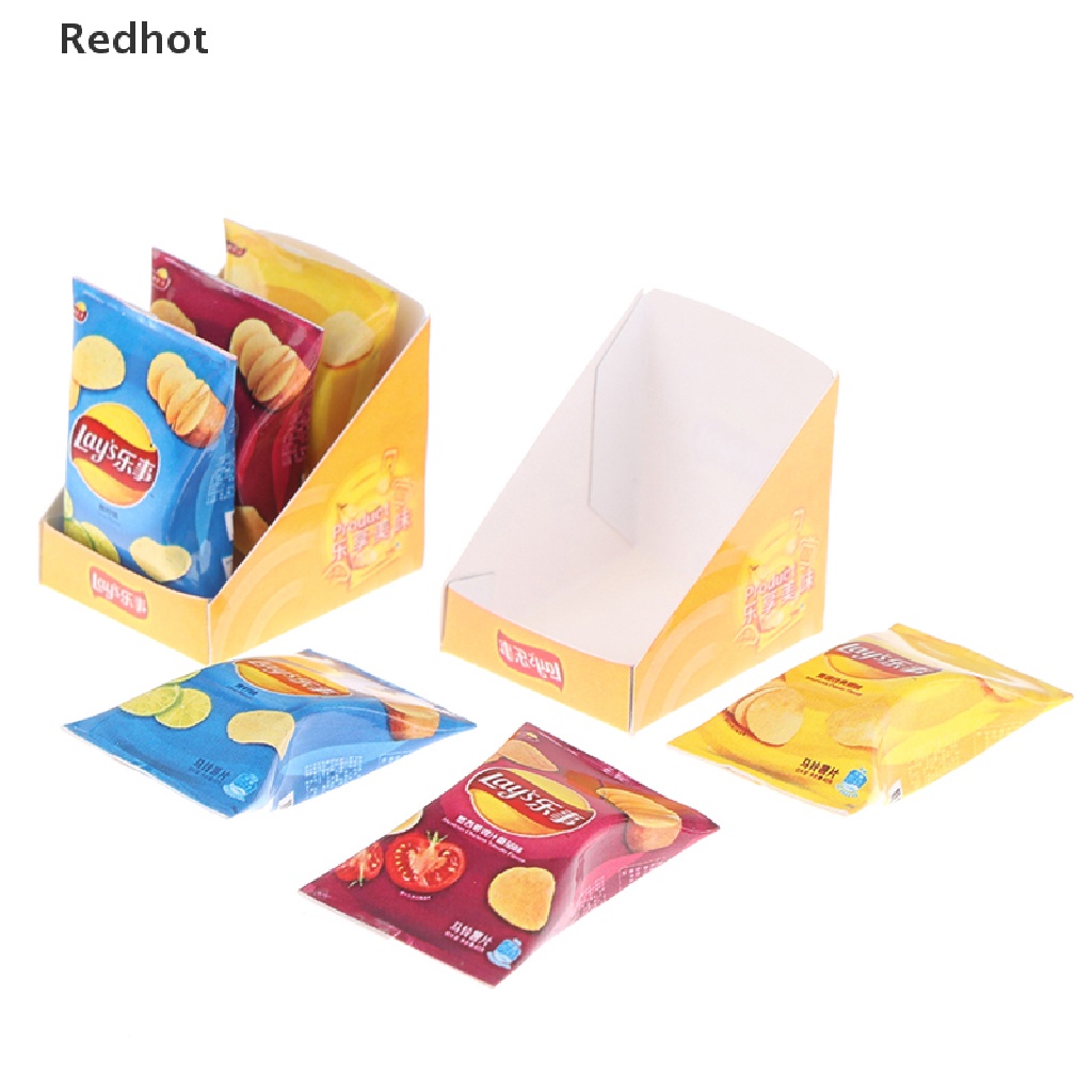 1 Bộ Đồ Chơi Khoai Tây Chiên Mini Tỉ Lệ 1: 12 Trang Trí Nhà Búp Bê