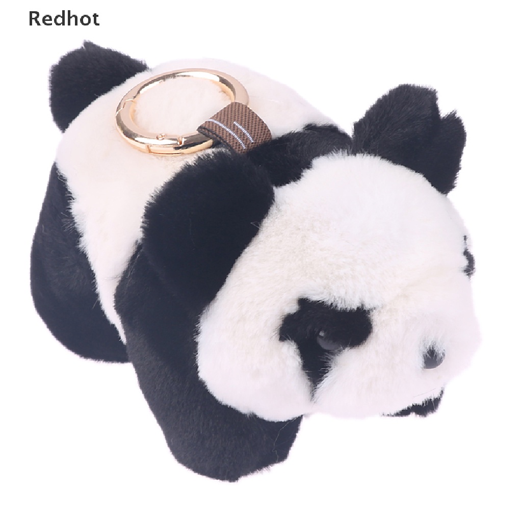 &lt; Redhot &gt; Móc Khóa Hình Gấu Trúc Nhồi Bông Dễ Thương Phong Cách Trung Hoa Dành Cho Nam Và Nữ