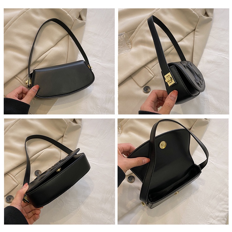 Túi Xách Đeo Vai Một Nửa Mặt Trăng Phong Cách Phương Tây Thời Trang Cao Cấp 2023 Mới Dành Cho Bạn Nữ