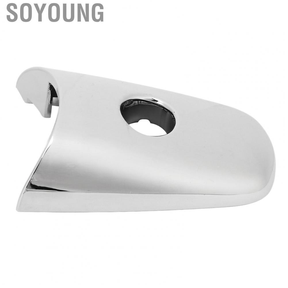 Soyoung Chrome Door Handle Escutcheon  Durable 80646-1BA0A Front Left Cover Direct Replacement Textured Design Stable Performance for Car