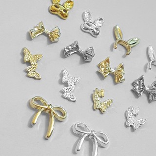 CẶP Charm Đá Cao Cấp Trang Trí Móng Tay 3B