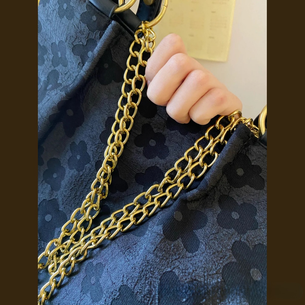 Túi Tote Đeo Vai / Kẹp Nách Kích Thước Lớn Họa Tiết Hoa Cúc Nhỏ Thời Trang Mới 2023 Cho Nữ