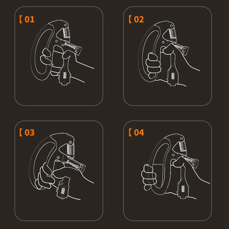 Dụng Cụ Lò Xo Tập Cơ Tay 10-100KG Chuyên Dụng