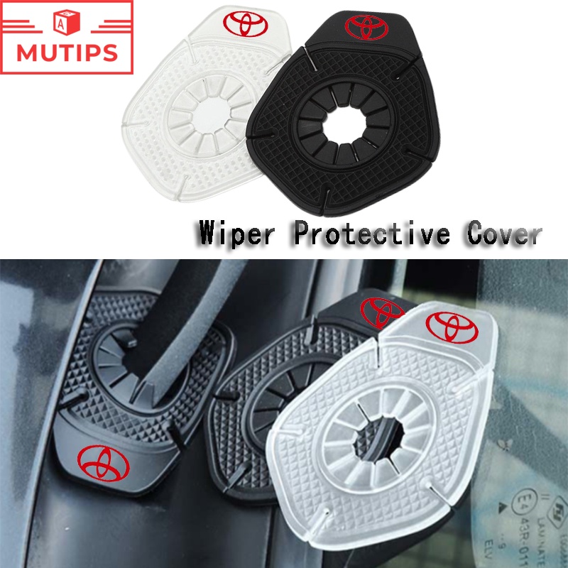 Vỏ Silicon Bảo Vệ Cần Gạt Nước Chống Bụi Cho Kính Chắn Gió Xe Hơi Toyota Innova Calya Razie Avanza Rush Kijiang Yaris Wish Corolla Cross