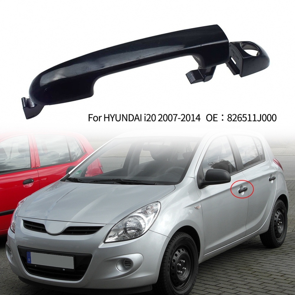 Tay Nắm Cửa Trước Cho HYUNDAI I20 2007-2014 82651-1J000 826511Phụ Kiện Chuyên Dụng Cho Xe Mô Tô J0000 J0000