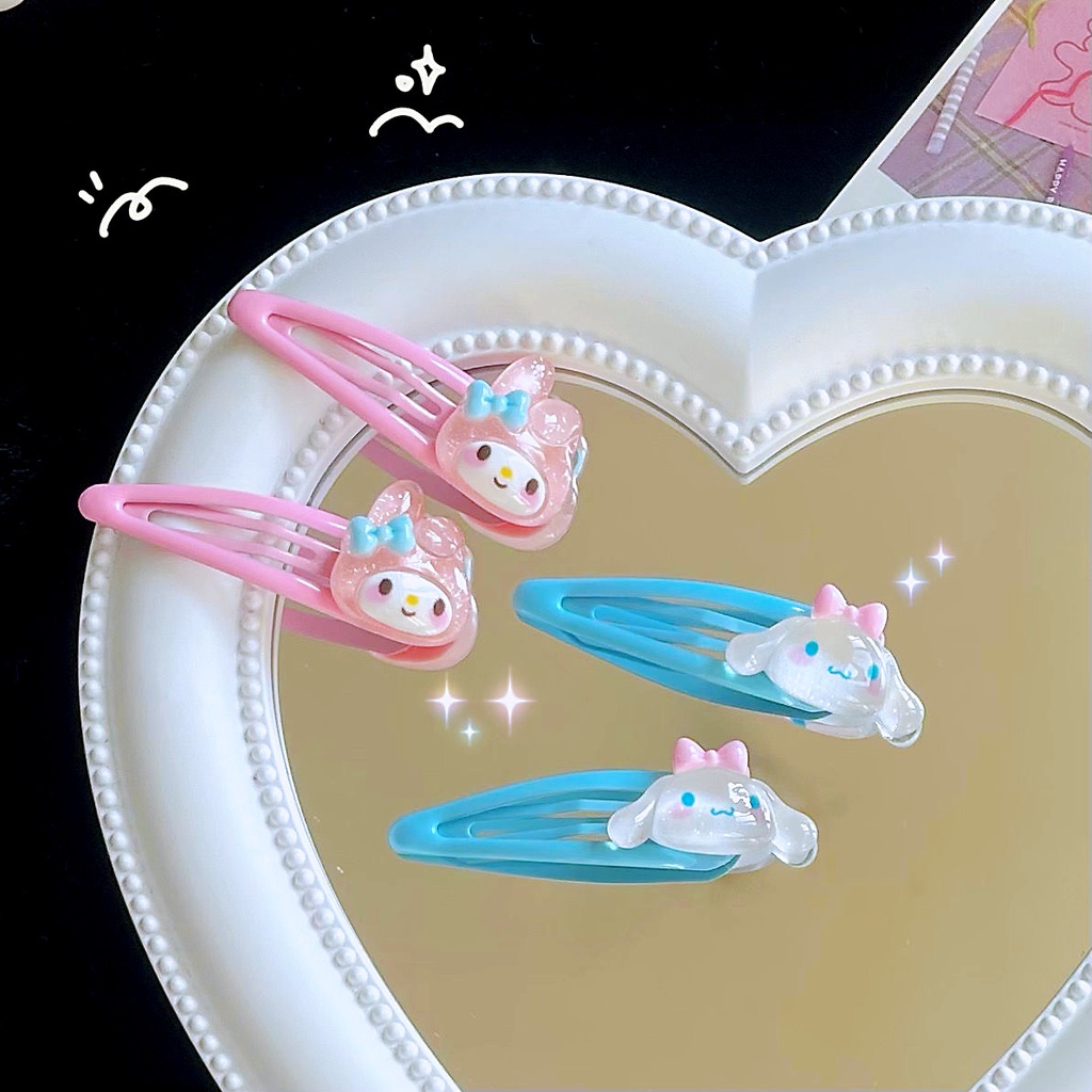 Kẹp Tóc Họa Tiết Hoạt Hình Melody Đáng Yêu Cho Bé Gái