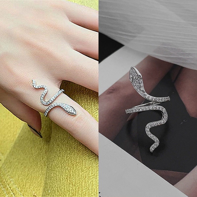 Margot Nhẫn Đính Đá Zircon Thời Trang Cá Tính Cho Nữ