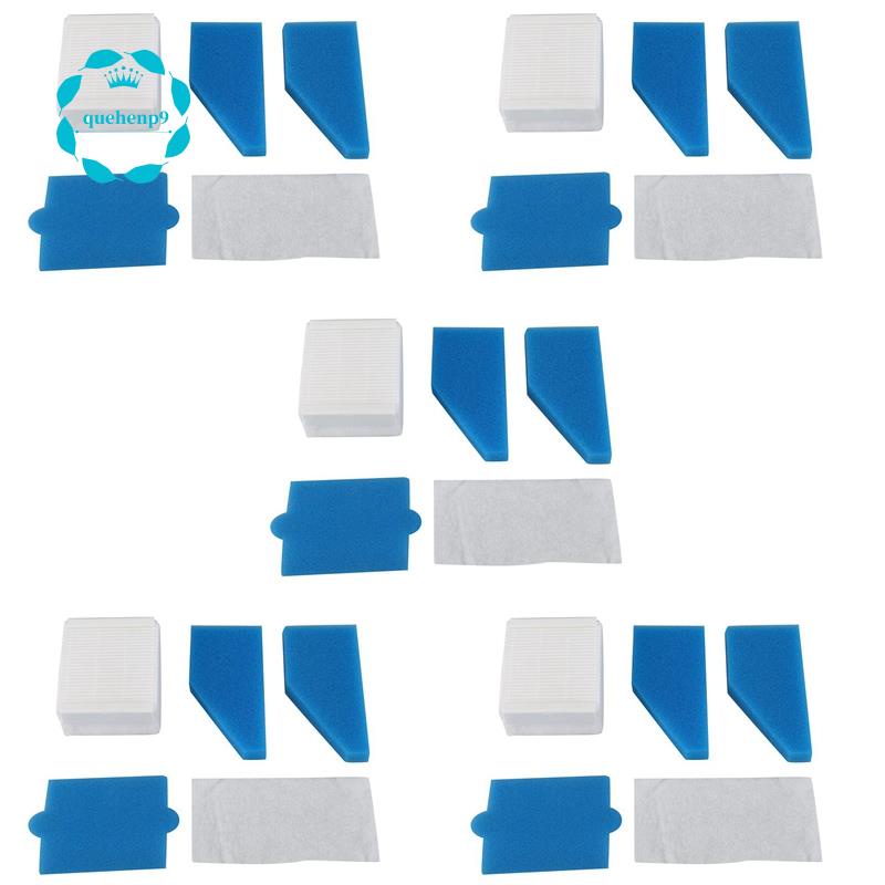 Bộ 25 Miếng Lọc Cho Máy Hút Bụi Thomas Aqua + Multi Clean X8 Parquet, Aqua + Pet & Family