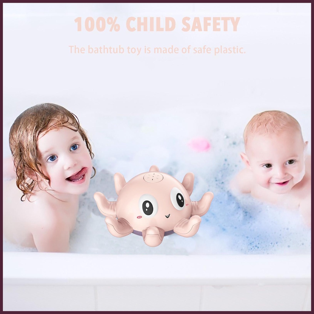 Đồ Chơi Đèn Led Phát Sáng Kiểu Dáng Hoạt Hình Dễ Thương Cho Bé Chơi Khi Tắm