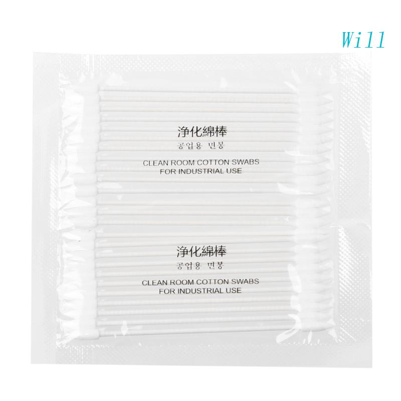 Bộ 25 Khăn Cotton Lau Cổng Sạc Điện Thoại Dùng Một Lần