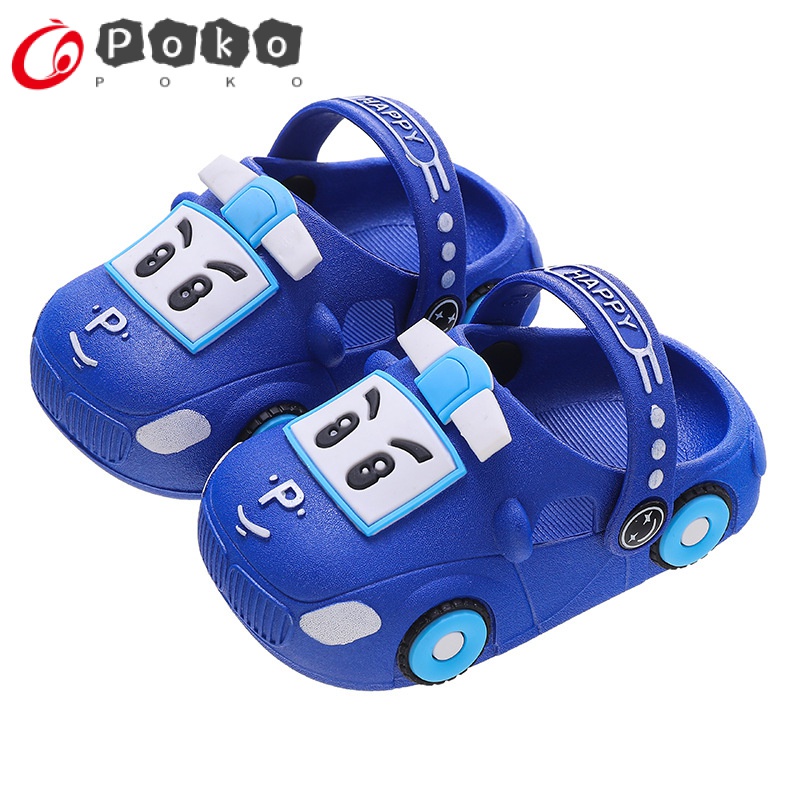 Dép Sandal Đục Lỗ Đế Mềm Chống Trượt Phong Cách Hoạt Hình Dễ Thương Mẫu Mới 2023 Dành Cho Bé Trai Và Bé Gái