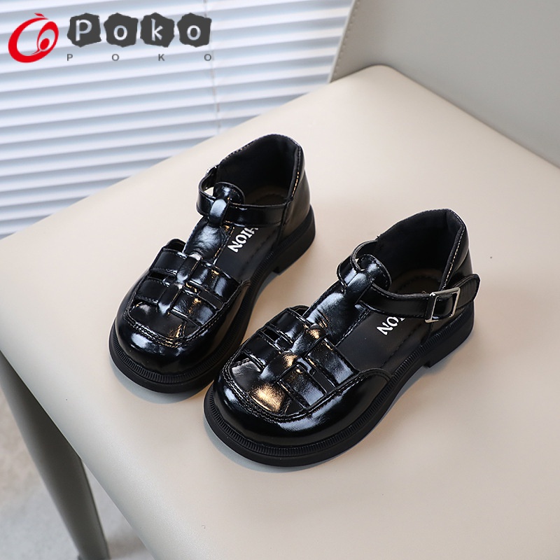 Giày Sandal Đế Mềm Thoáng Khí Phong Cách Hàn Quốc Thời Trang Mùa Hè 2023 Cho Bé Gái