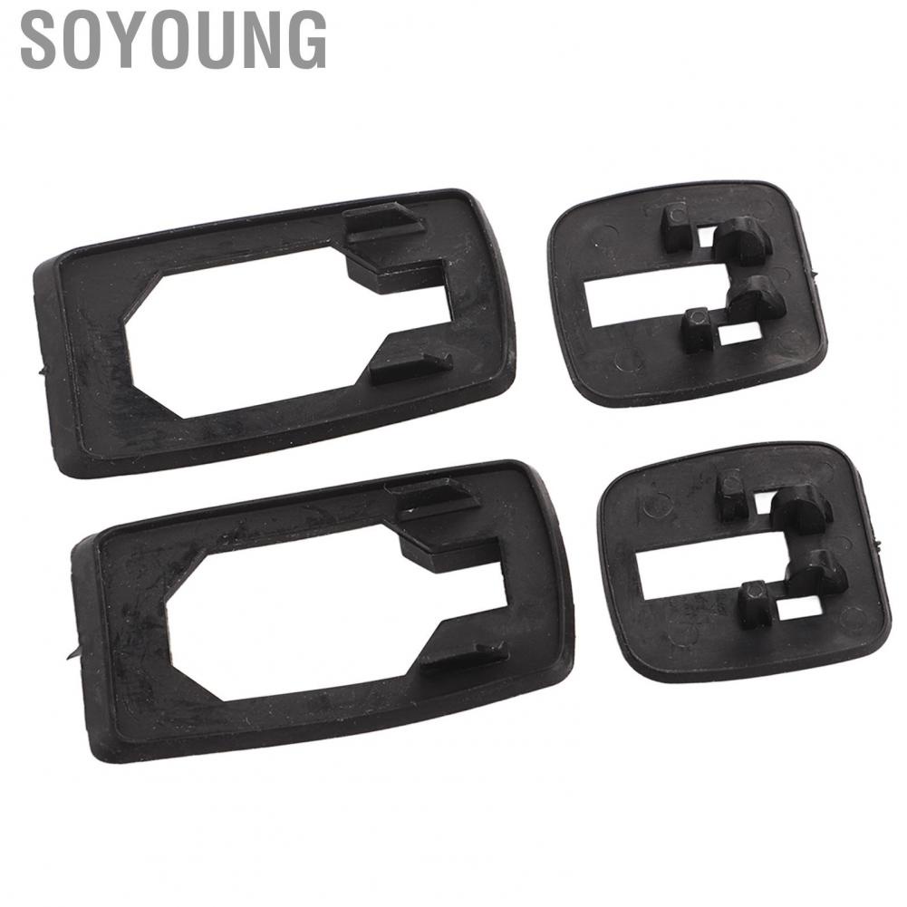 Soyoung Door Handle Gasket  Set 4PCS Front Rear Left Right for III 3 Vehicle