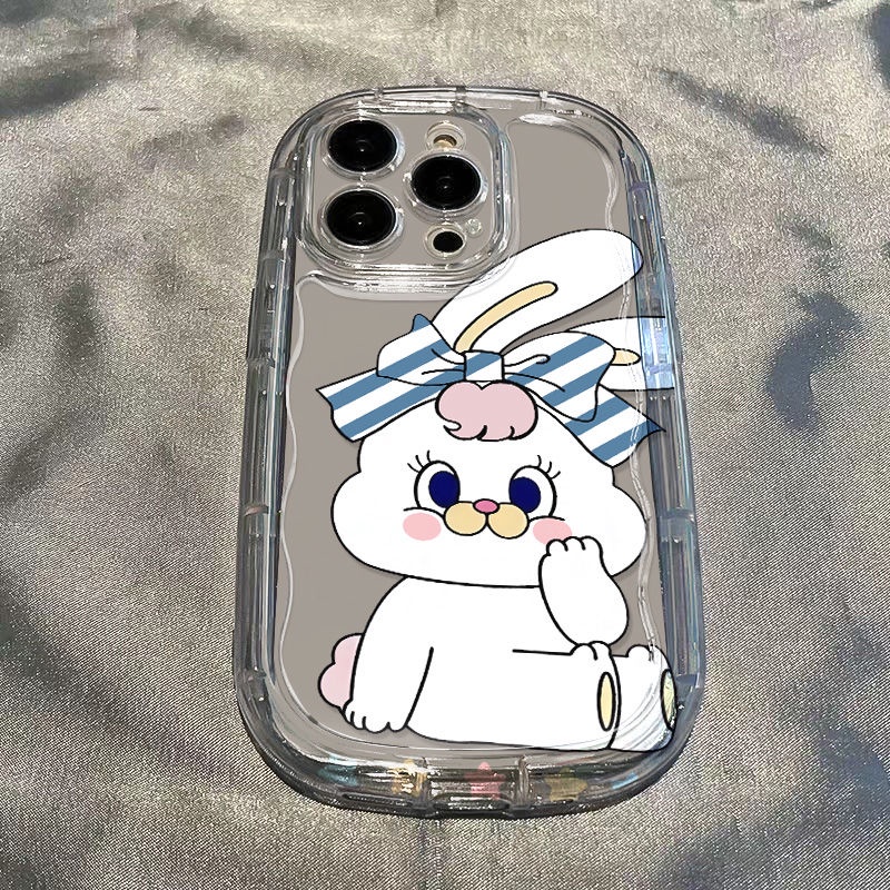 ✅Ốp Điện Thoại Dẻo Trong Suốt Họa Tiết Chú Thỏ Nhỏ Dễ Thương Chống Sốc Cho iPhone14xrxs 1112 7 8ppromax13 14Xrxs 1112