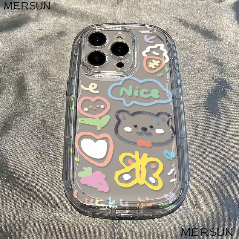 ✅Ốp Điện Thoại Mềm Chống Sốc Họa Tiết graffiti Cho Iphone Xs / xr 118p 137 promax 12iPhone14 C2KE