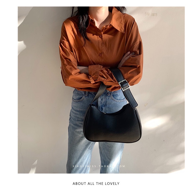 Túi Xách mini Cầm Tay Phong Cách retro Pháp niche Kendou Hợp Xu Hướng Cho Nữ