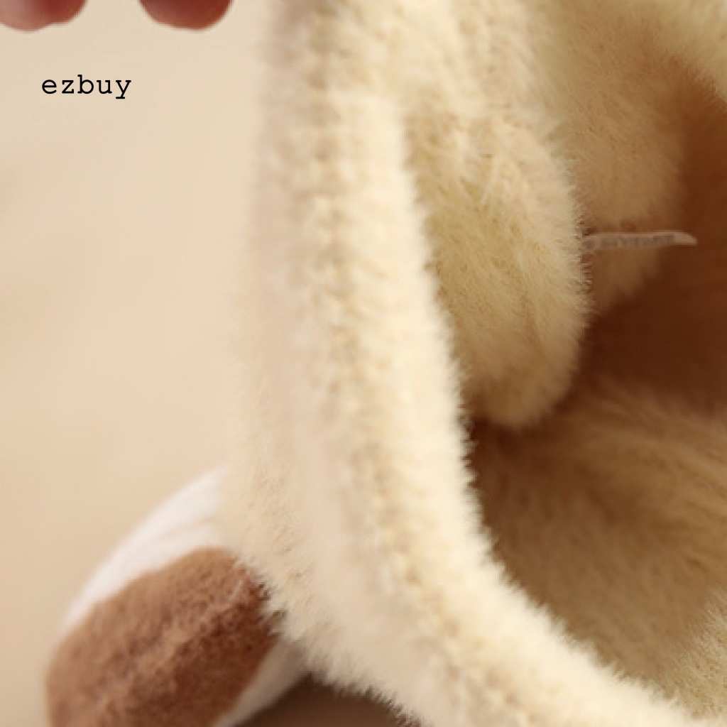 Mũ Cotton Giữ Ấm In Họa Tiết Hoạt Hình Thân Thiện Với Da Chống Mài Mòn Cho Bé Sơ Sinh