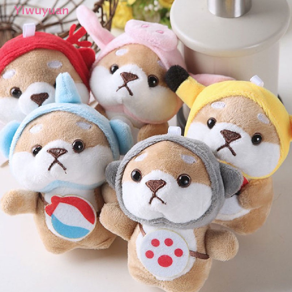Móc Khóa Hình Chú Chó Shiba Inu Nhồi Bông Đáng Yêu Mới