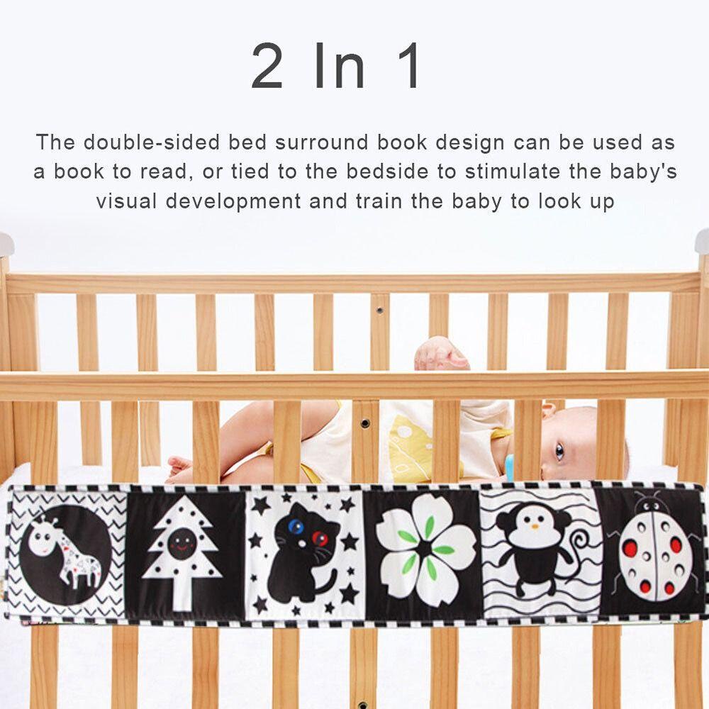 Sách Đồ Chơi Tương Phản Cao Giáo Dục Sớm Cho Bé Sơ Sinh