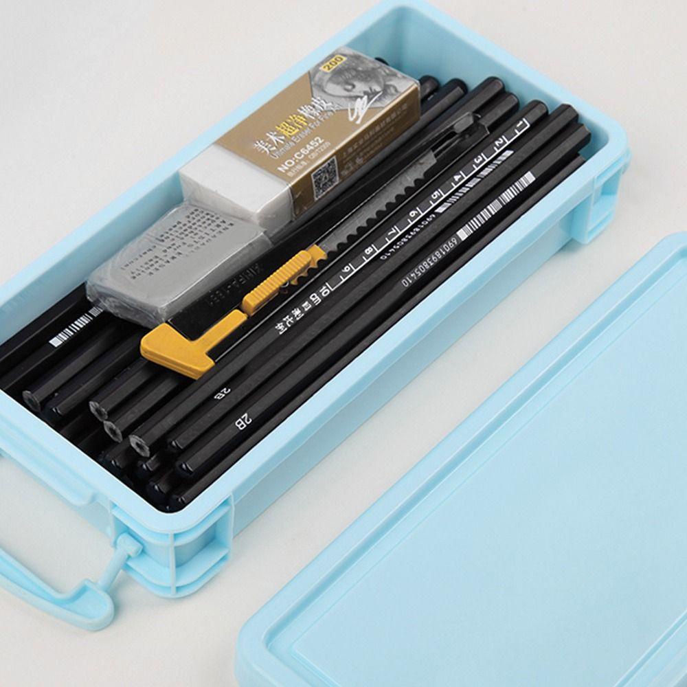 CHOOKEY Hộp Đựng Bút Để Bàn Đa Năng Màu Sắc Ngọt Ngào