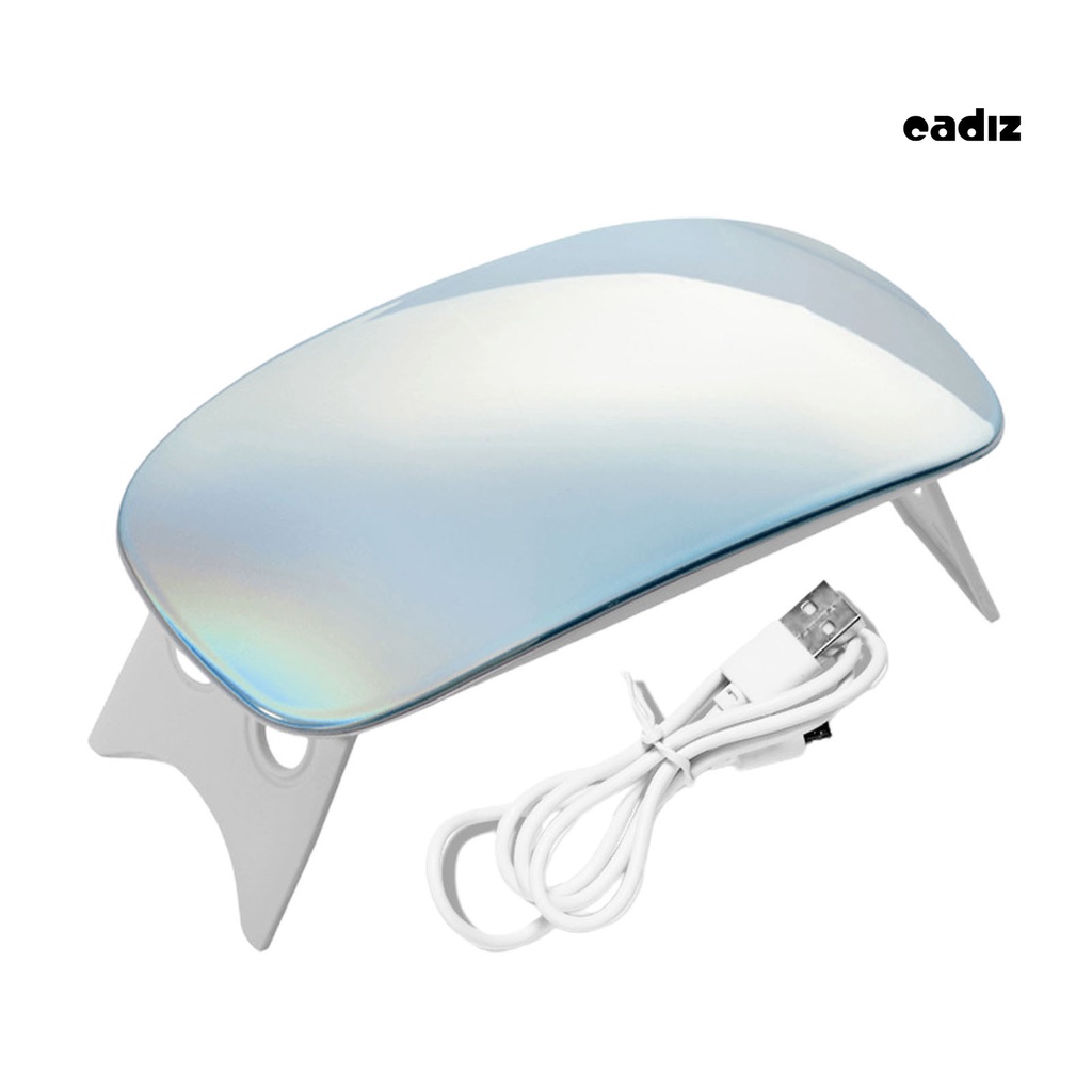 1 Bộ Đèn Hong Khô Sơn Móng Tay Một Nút Gấp Được Nguồn USB Kép Mini Nhanh Khô