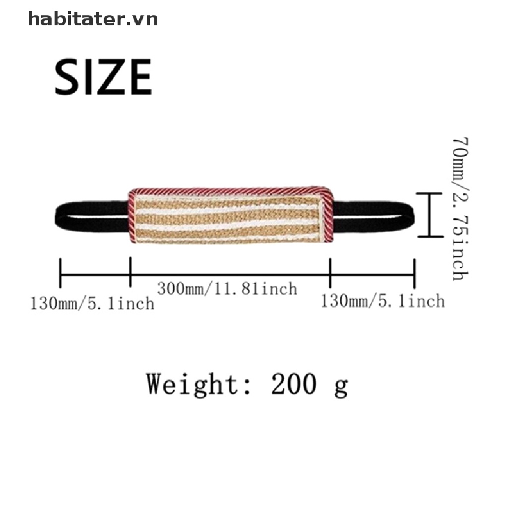 Gối Đồ Chơi Huấn Luyện Cún Cưng Bằng Sợi Đay Bền Bỉ