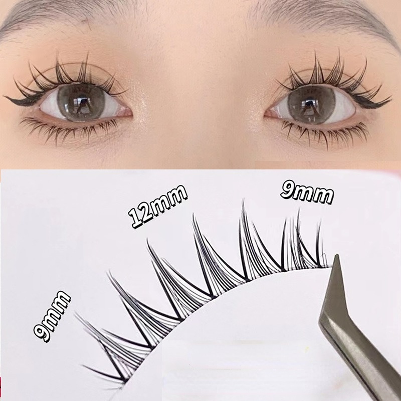 (Hàng Có Sẵn) Lông Mi Giả Đơn Hình Tai Mèo Nhỏ Tự Nhiên