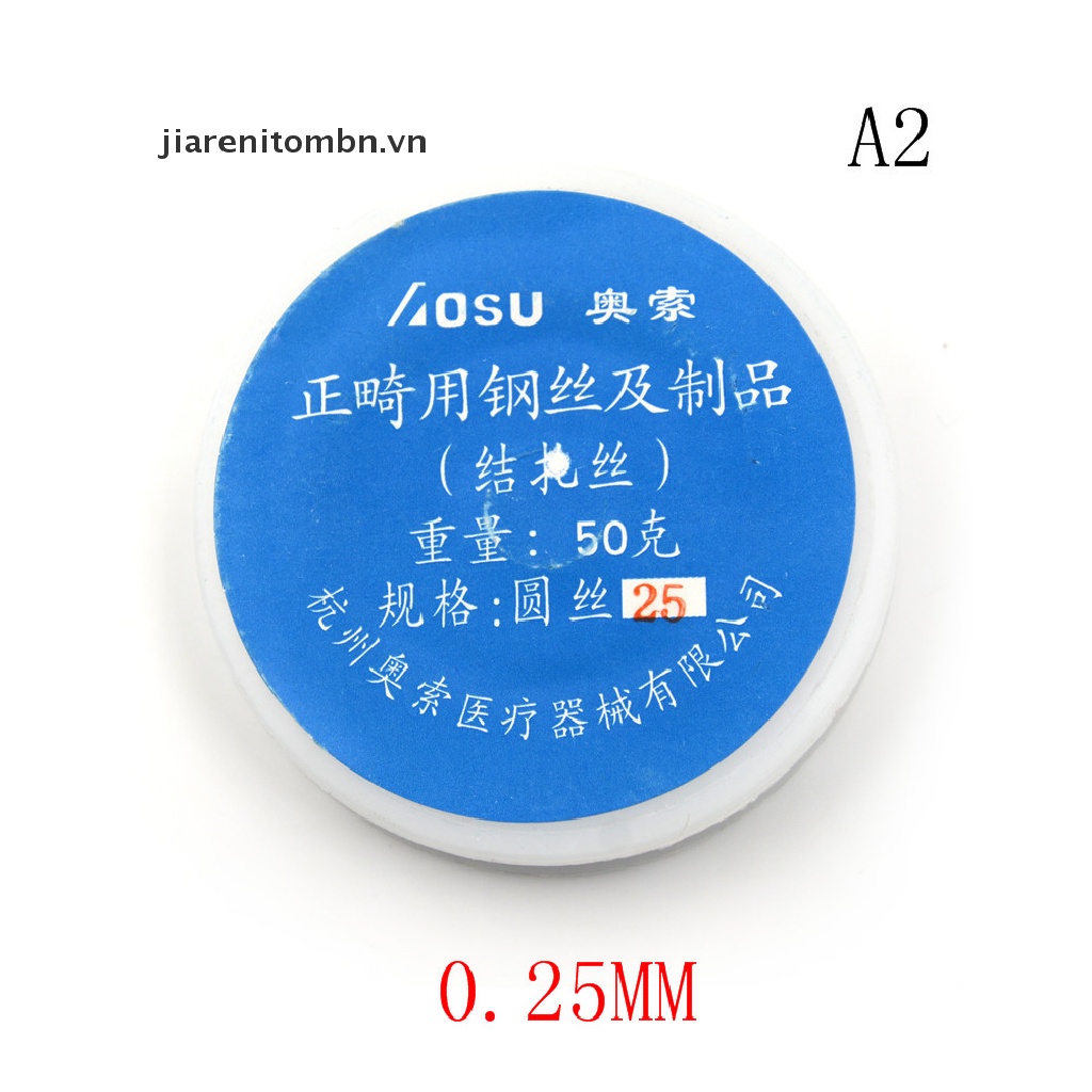 Dây Thép Không Gỉ Chỉnh Hình Răng Cưa 0.2mm-0.5mm