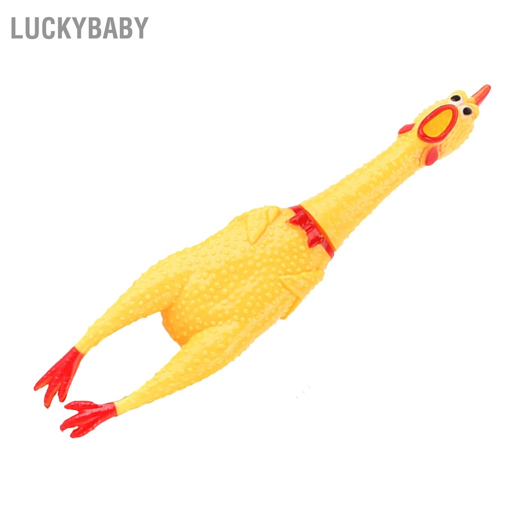 LUCKYBABY La Hét Gà Đồ Chơi Cho Chó Màu Vàng Giảm Stress Ngộ Nghĩnh An Toàn Squaking Người Lớn Trẻ Em
