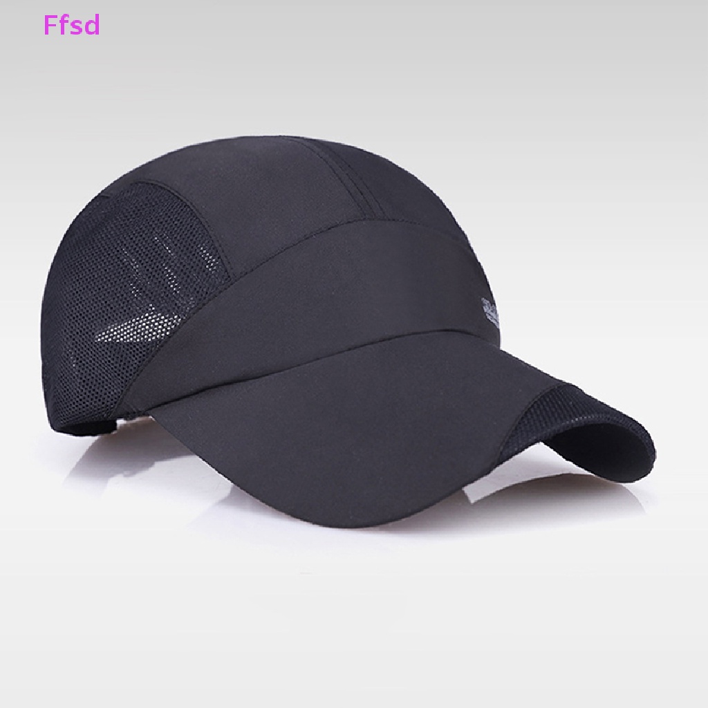 {Ffsd} Mũ Lưỡi Trai Thể Thao Unisex Phối Lưới Khô Nhanh Bảo Vệ Hàng Ngày Cho Nam Và Nữ Hoạt Động Ngoài Trời