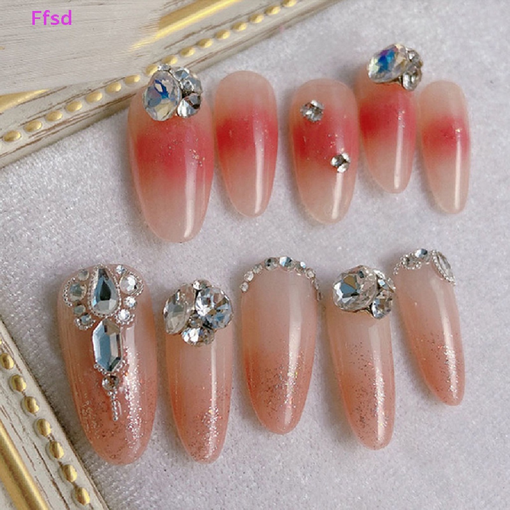 Đá 3D Hình Vuông Dùng Trang Trí Móng Tay Nghệ Thuật