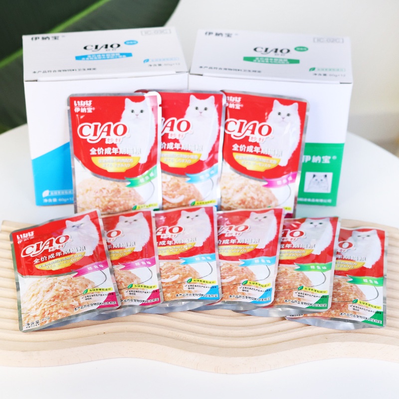 Pate Ciao - Pate Cho Mèo Gói 60gram