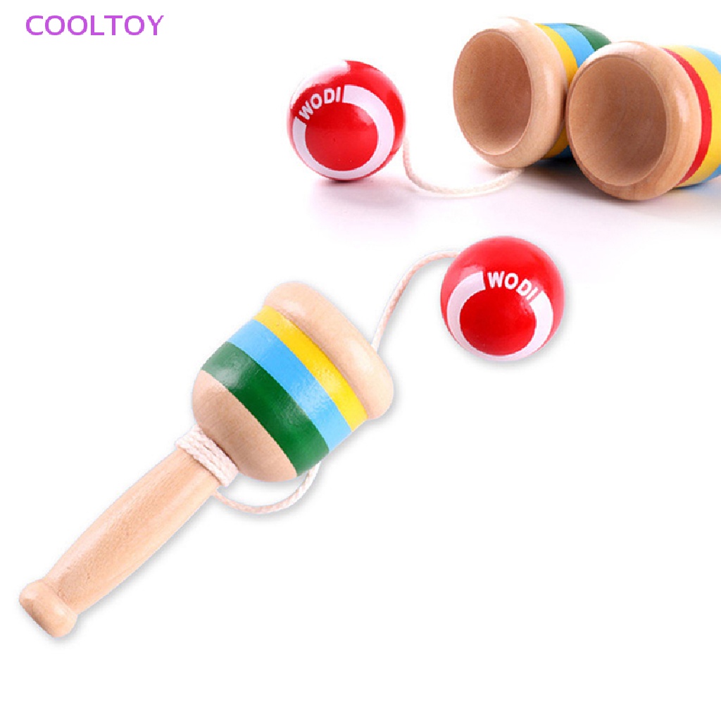 Cooltoy Đồ Chơi Bắt Bóng Kendama Cổ Điển Quà Tặng Cho Trẻ Em