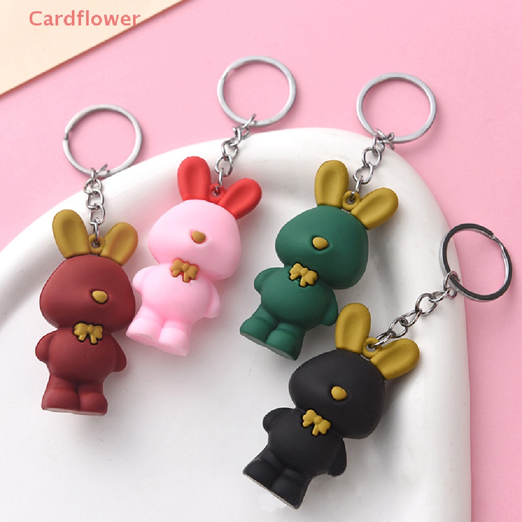 < Cardflower > Móc Khóa Xe Hơi / Chìa Khóa Hình Gấu Trúc Dễ Thương Cá Tính Phù Hợp Với Moto Mới