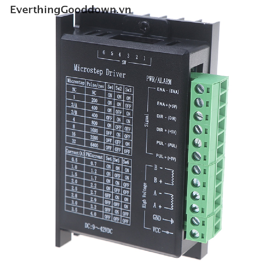 Mạch Điều Khiển Động Cơ Bước TB6600 4A 9~42V TTL 32 Micro-Step CNC 1 Axis vn