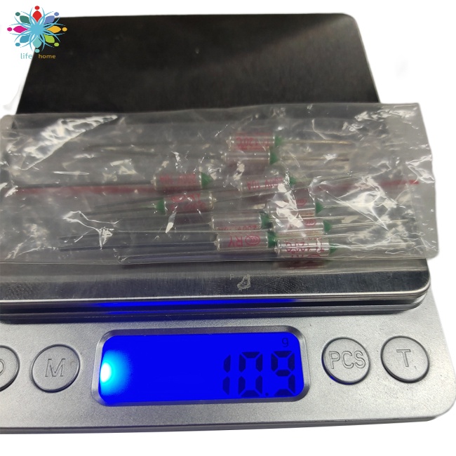 Set 10 Cầu Chì Nhiệt 72-270 Độ 250v 10a Bằng Kim Loại Chuyên Dụng