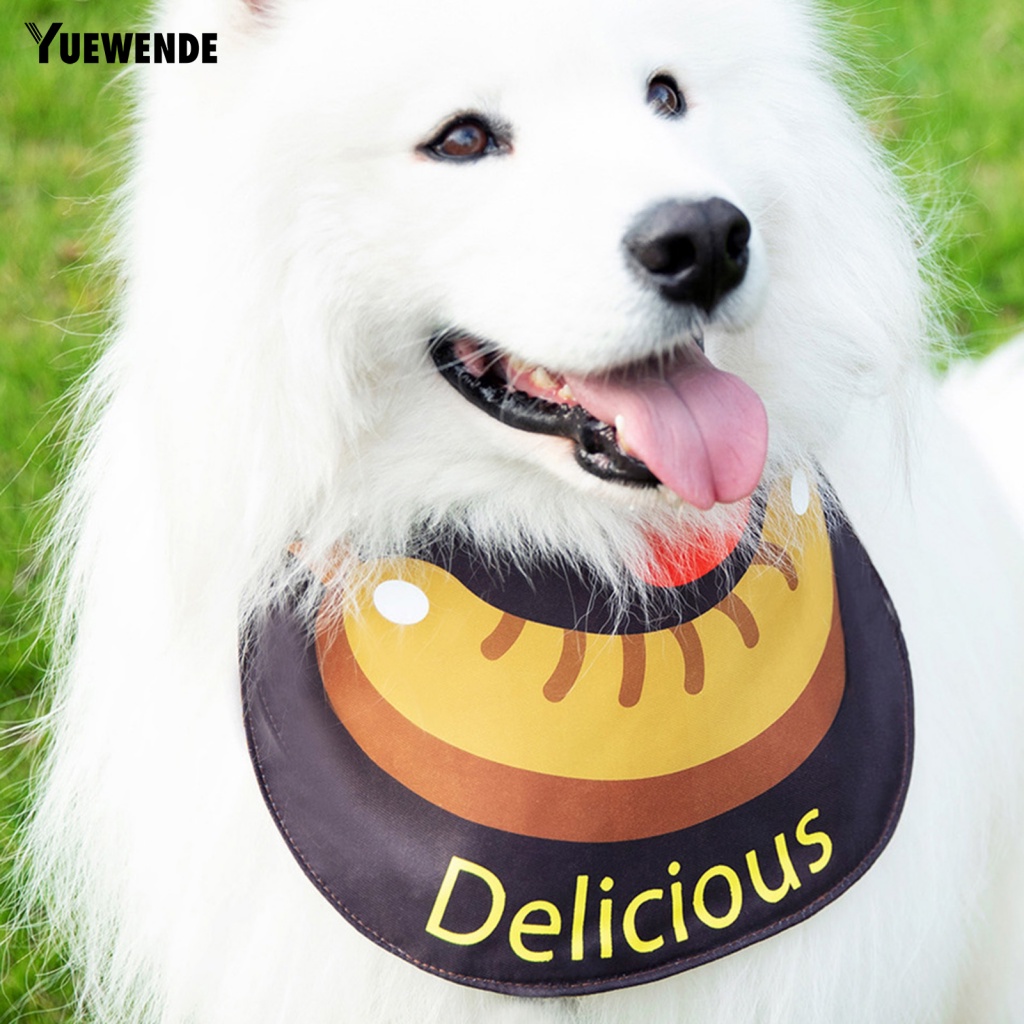 Yue.z Yếm Đeo Cổ Họa Tiết Tinh Tế Đáng Yêu Cho Thú Cưng