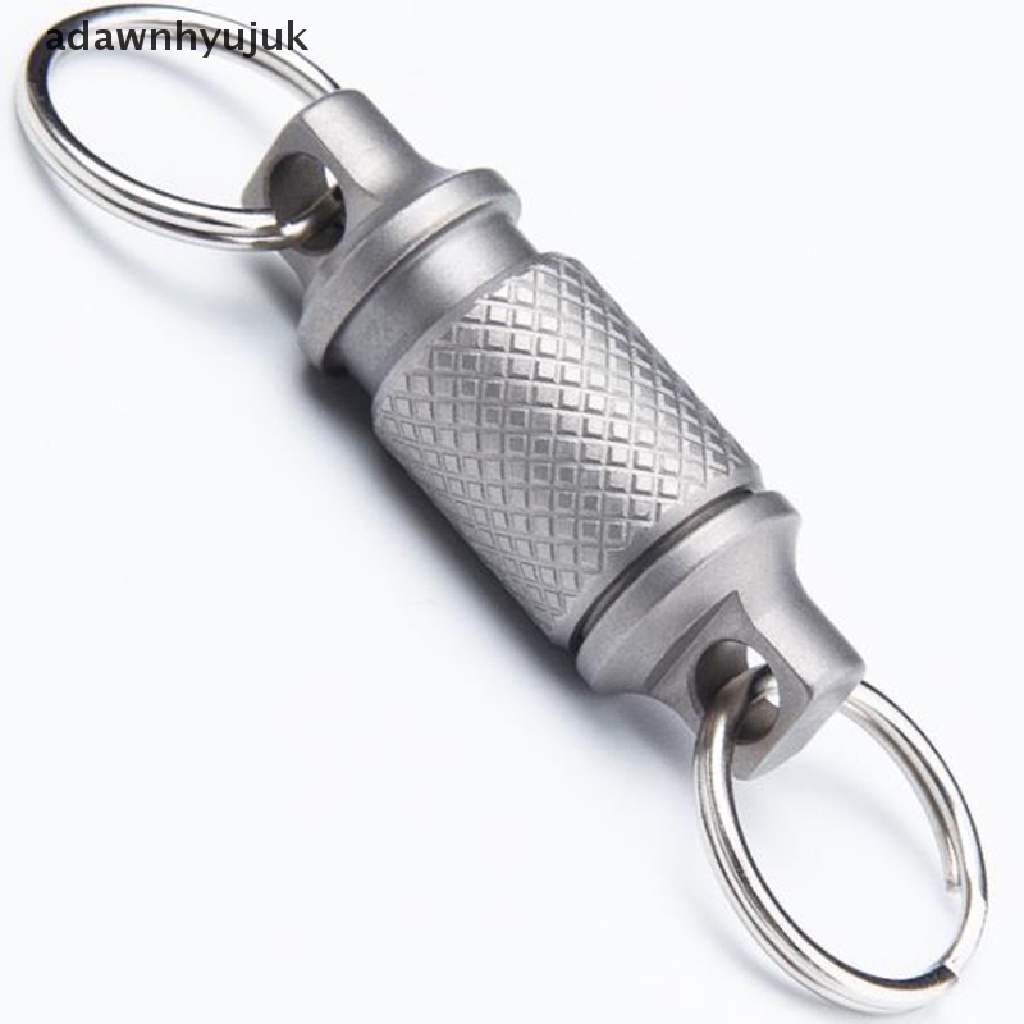 Móc Khóa Xoay Bằng Titan adawnhyujuk Di Động Cho Hoạt Động Ngoài Trời