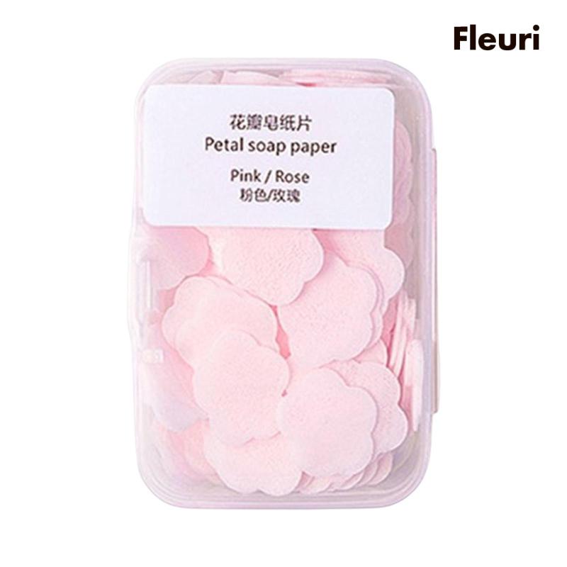 Xà Phòng Giấy Hình Dáng Dễ Thương Dùng Cho Cắm Trại