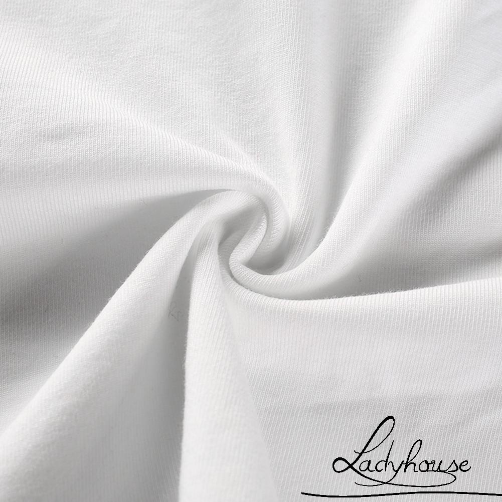 Áo Croptop Tay Ngắn Màu Trắng Thời Trang Mùa Hè Quyến Rũ Cho Nữ