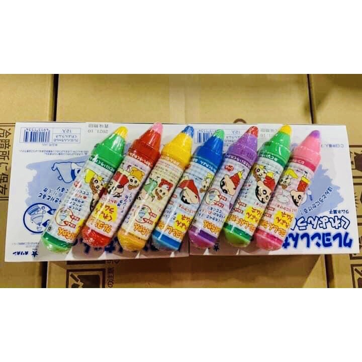 ￼Kẹo Shin bút chì Nhật Bản bé cực thích