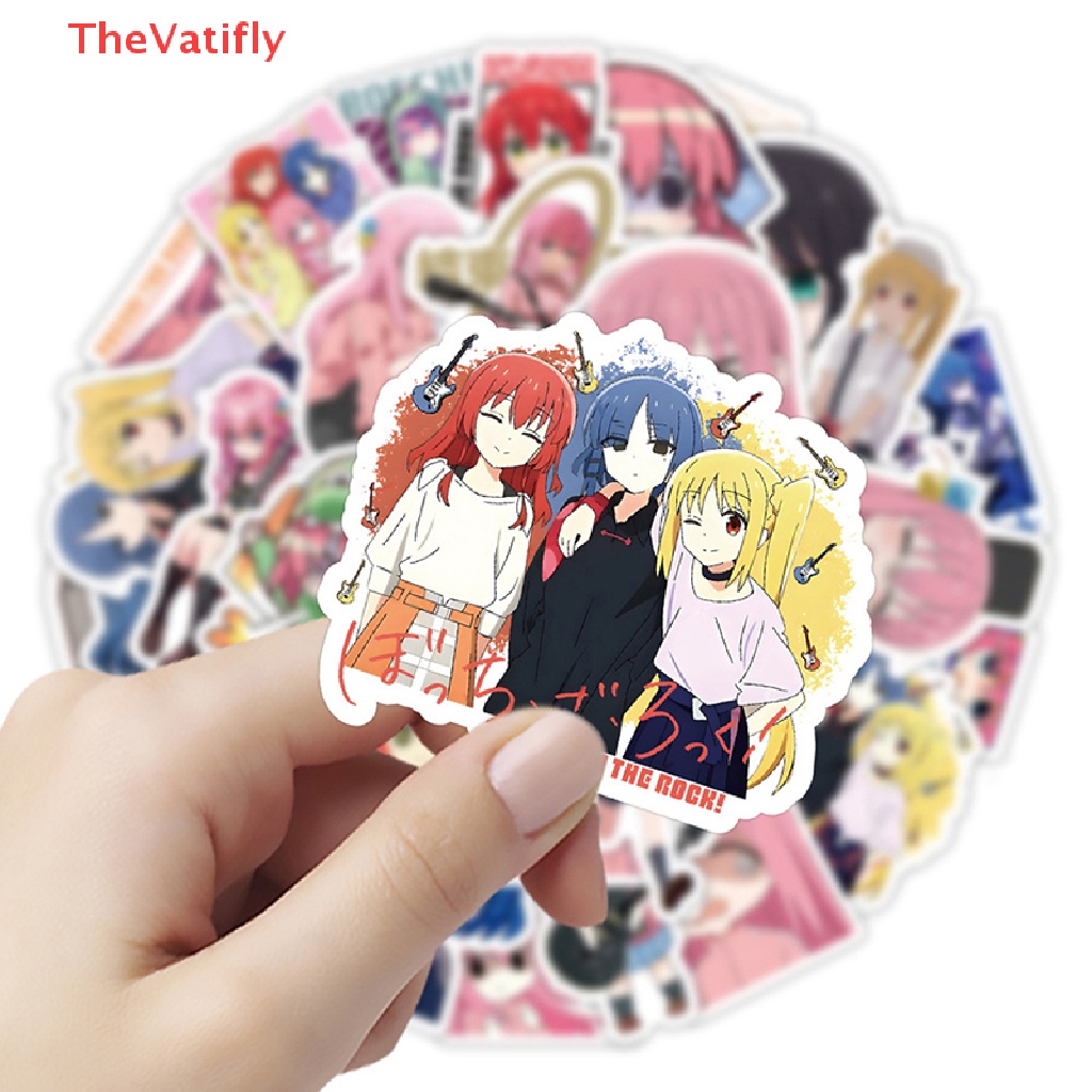 Bộ 50 Miếng Dán Họa Tiết Graffiti Độc Đáo Trang Trí Vali / Laptop / Xe Hơi DIY