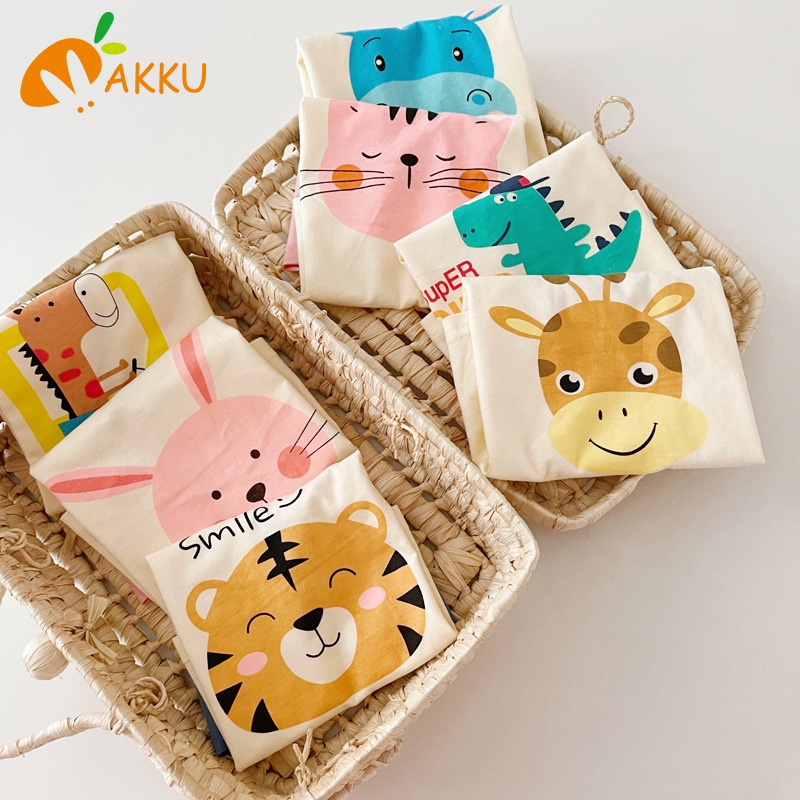 Áo Thun Tay Ngắn In Hoạt Hình Chất Liệu cotton Thời Trang Cá Tính Dành Cho Bé