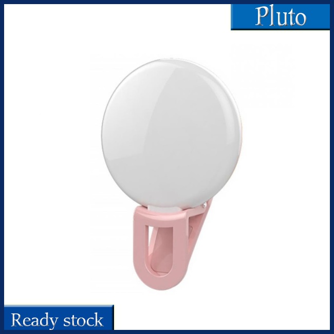Đèn Led Tròn Kẹp Điện Thoại Hỗ Trợ Chụp Hình Selfie