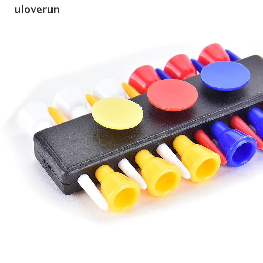 Uloverun 1x Giá Đỡ Gậy Đánh Golf Kèm 12 Phụ Kiện Bằng Nhựa Và 3 Quả Bóng Đánh Dấu w 1 KeyChain vn