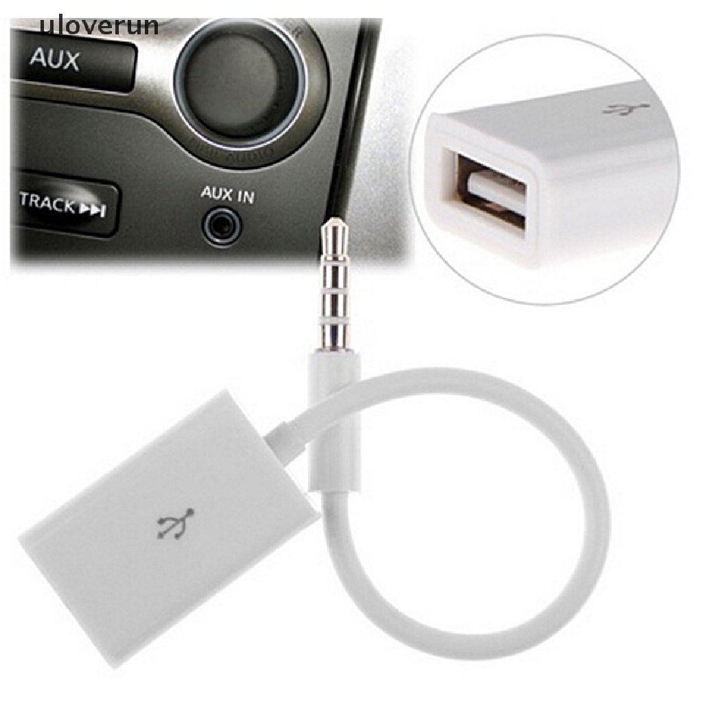 Dây Cáp Âm Thanh Chuyển Đổi Cổng 3.5mm AUX Sang Cổng USB 2.0 Chuyên Dụng Cho MP3 Xe Hơi Cáp Chuyển Đổi Âm Thanh AUX Sang USB 2.0 MP3 3.5mm Chuyên Dụng Cho Xe Hơi Dây Cáp AUX Chuyên Dụng Cho Nam