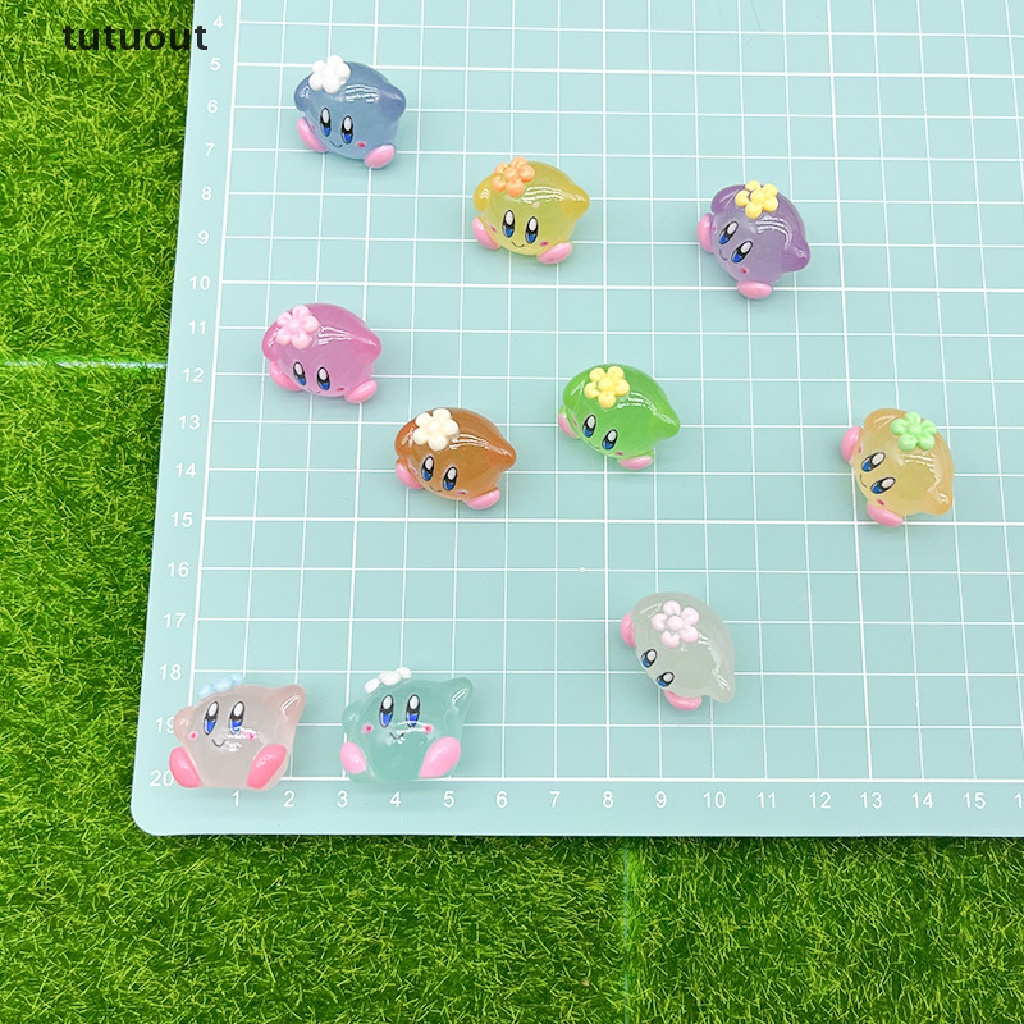 Set 5 Phụ Kiện Hoạt Hình Phát Quang Xinh Xắn Dùng Làm Trang Sức Thủ Công