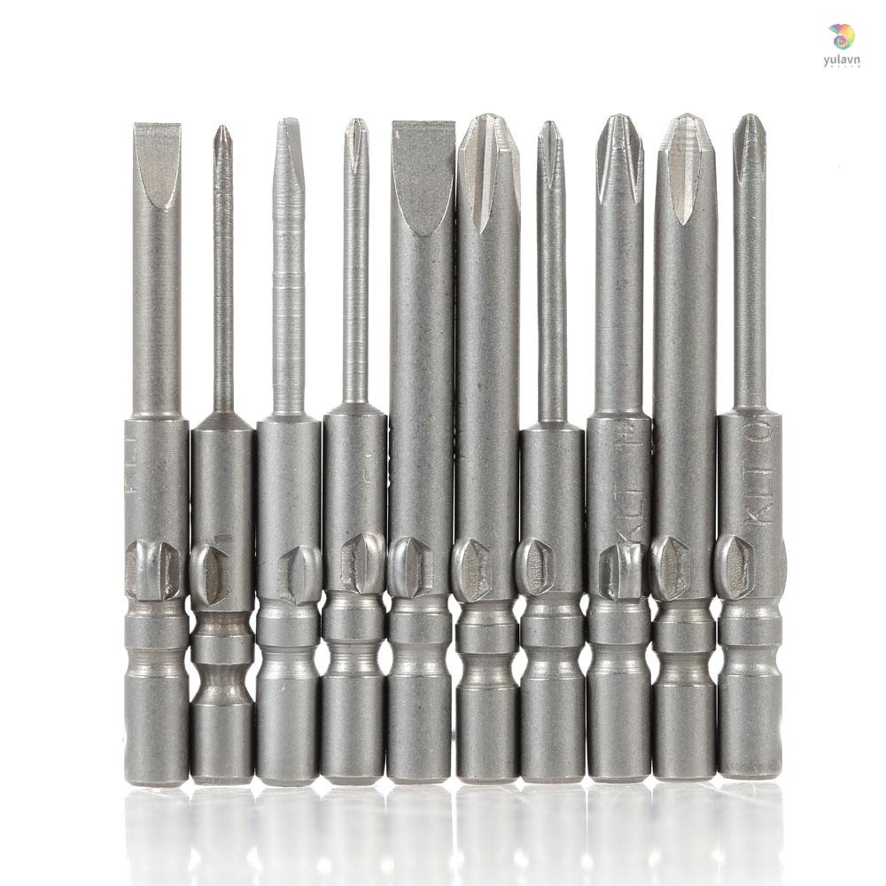 Tua Vít Điện Chất Lượng Cao AC110V-220V DC Kèm 10 Đầu Thay Thế