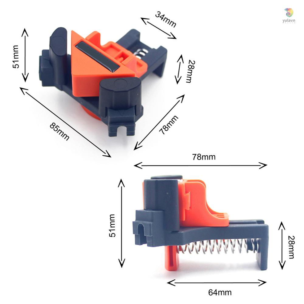 Kẹp Góc Phải 90 Độ Cố Định Khung Ảnh Chuyên Dụng